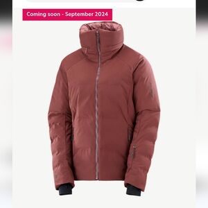 Salomon S/Max Warm Insulated Ski Jacket - Rum Raisin